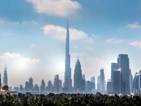 Photo High-rise buildings